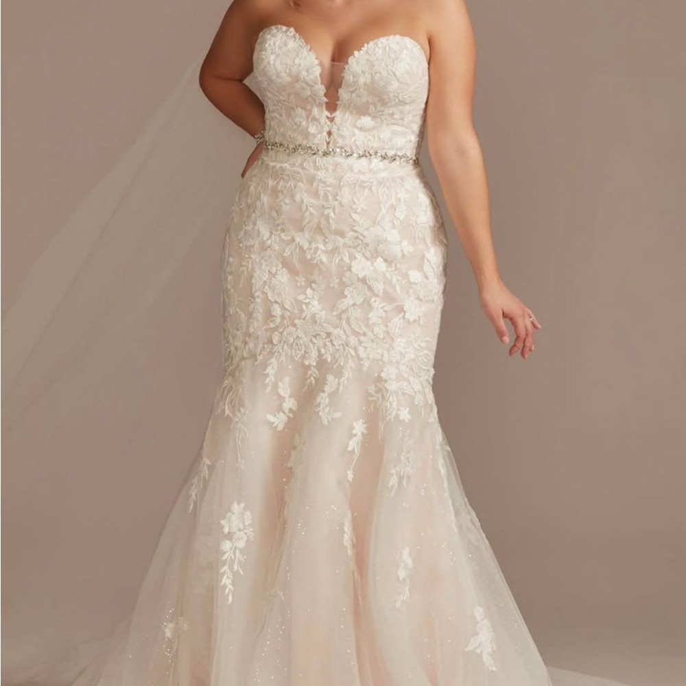 Oleg Cassini Ivory Bridal Gown